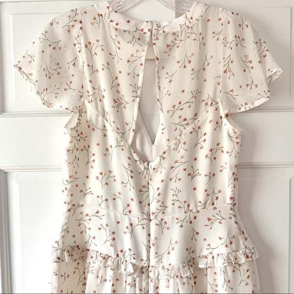 BCBG Floral Dancers Flutter Sleeve Mini - Picture 8 of 10